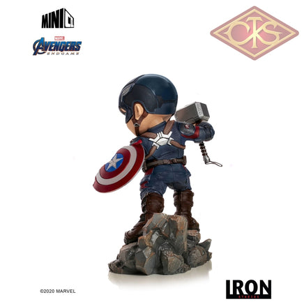 Iron Studios, Mini Co. - Avengers, Endgame - Captain America (15 cm)