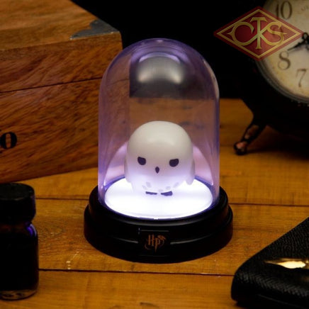 Lamp Mini Bell Jar Light - Harry Potter Hedwig