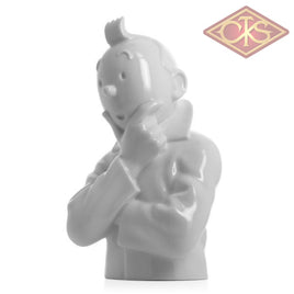 Moulinsart - Tintin / Kuifje Buste Porcelaine (24 Cm) Brillant (°2013) Figurines