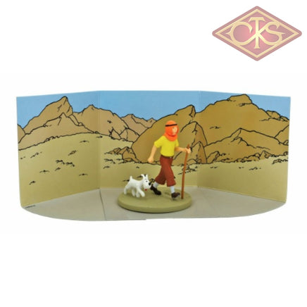 Moulinsart - Tintin / Kuifje Coffret Scène In The Dessert (Tintin Oriental) Figurines