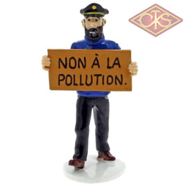 Moulinsart - Tintin / Kuifje Haddock Non À La Pollution (°2017) Figurines