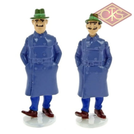Moulinsart - Tintin / Kuifje Police Secrète Mr. Himmerszeck & Konick (°2017) Figurines