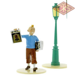 Moulinsart - Tintin / Kuifje + Réverbère (°2015) Figurines