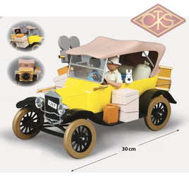 Moulinsart - Tintin / Kuifje Yellow Car Ford T (30 Cm) (°2020) Figurines