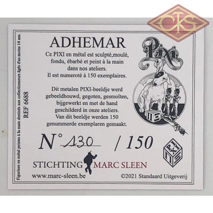 PIXI Figure - Nero - Adhemar (Limited & Numbered) (4cm)