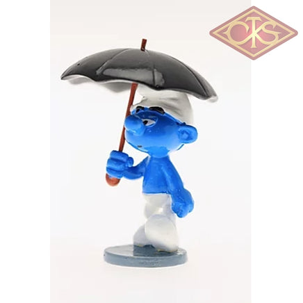 Pixi - The Smurfs / Les Schtroumpfs De Smurfen Le Schtroumpf Au Parapluie Figurines