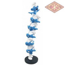 Plastoy - A Tower Of Smurfs / La Colonne De Schtroumpf De Toren Van Smurfen Figurines