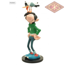 Plastoy - Gaston Lagaffe / Guust Flater & Seagull La Mouette Figurines