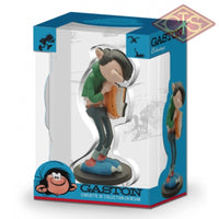 Plastoy - Gaston Lagaffe / Guust Flater W/ Urgent File Dossier Ugent Figurines
