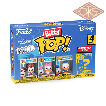 Funko Bitty POP! - Disney - Minnie 4-Pack (2,5cm)