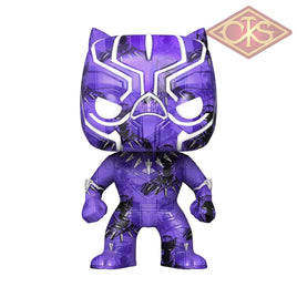 Funko POP! Art Series - Marvel, Black Panther - Black Panther (Incl. Hard Protector) (72) Exclusive