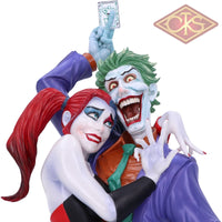 Pré-Order : NEMESIS NOW Statue - DC Comics - Bust The Joker & Harley Quinn  (37cm)