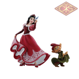 Disney Showcase Collection - Snow White & The Seven Dwarfs With Dopey (Haute Couture) Figurines