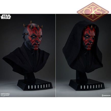 SIDESHOW Life-Size Buste - Star Wars, Bust 1/1 Darth Maul SIDESHOW Life-Size Buste - Star Wars, Bust 1/1 Darth Maul