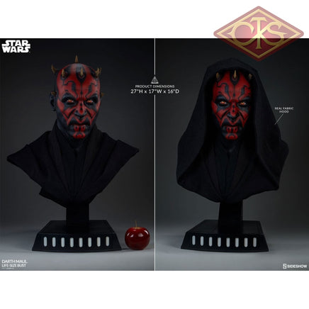 Sideshow - Star Wars - Darth Maul - Bust 1/1 Darth Maul (69 cm)