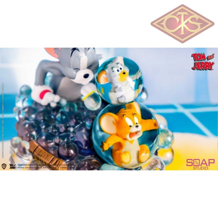 SOAP STUDIOS, Statue - Tom & Jerry - Bath Time (17cm)