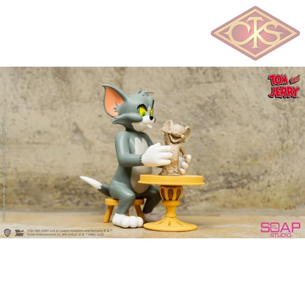SOAP STUDIOS, Statue - Tom & Jerry - The Sculptor (18cm)
