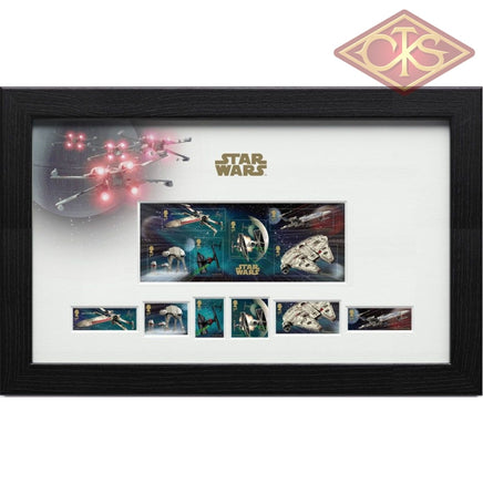 Star Wars - Framed Stamps Vehicles (43 X 27 Cm)