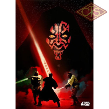 Star Wars - Metal Poster Darth Maul Duel (32 X 45 Cm) Posters