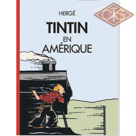 Tintin / Kuifje - Livre - Tintin en Amérique (Colorisée - Locomotive) (FR)