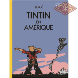 Tintin / Kuifje - Livre - Tintin en Amérique (Colorisée - Réveil) (FR)