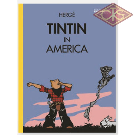 Tintin / Kuifje - Book - Tintin in America (Colorized - Yawning) (Eng)