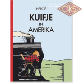 Tintin / Kuifje - Boek - Kuifje in Amerika (Kleurenuitgave - Locomotief) (NL)