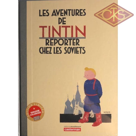 Tintin / Kuifje - Livre - Les Aventures de Tintin 'Reporter chez les Soviets' (Luxe) (FR)
