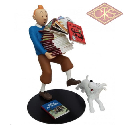 Tintin / Kuifje - Collection Images Mythiques:  Tenant Les Albums (°2014) Figurines