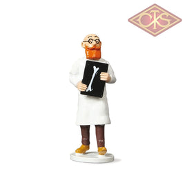Tintin / Kuifje - Collection Lead / Plomb / Lood - Carte de voeux Docteur Rotule (°2021) (7cm) (Limited & Numbered)
