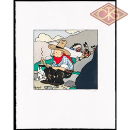 Tintin / Kuifje:  Litho En Amérique Exclusive
