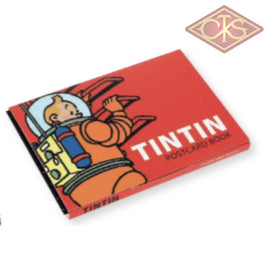 Tintin / Kuifje - Postcards La Lune De Maan The Moon (Set Of 16 Cards)