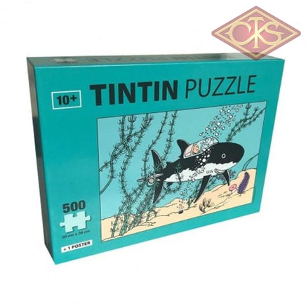 Tintin / Kuifje - Puzzle Puzzel Le Sous-Marin Requin (The Shark Submarine) (500 Pieces)
