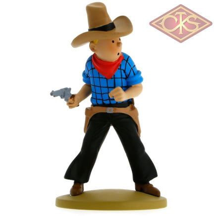 Moulinsart - Tintin / Kuifje Cowboy FigurinesTintin / Kuifje - Statue, Tintin Cowboy (12cm)