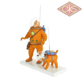 Tintin / Kuifje Statue - Moon Collection - Tintin & Snowy on Ice (Limited & Numbered) (°2018)