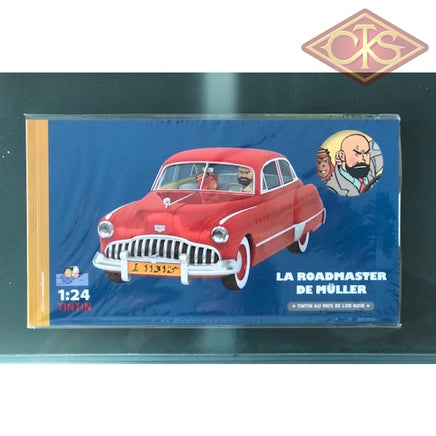 Tintin / Kuifje - Tintin's Cars 1/24 - Dr. Müller's Roadmaster (Land of Black Gold) #23 (26cm)