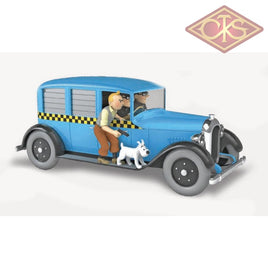 Tintin / Kuifje - Tintin's Cars 1/24 - Le Taxi De Chicago (Tintin in America) #7 (26cm)