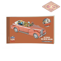 Tintin / Kuifje - Tintin's Cars 1/24 - Le Taxi De New Delhi (Tintin in Tibet) #3 (26cm)