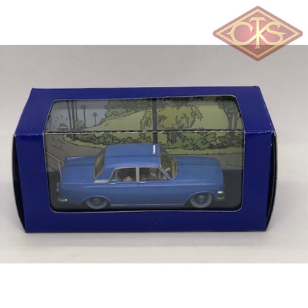 Tintin / Kuifje - Tintin's Cars 1/43 - The Blue Taxi (Ford Zephyr Mk III) (15cm)