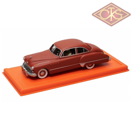 Moulinsart - Tintin - Buick Roadmaster / L'américaine rouge (album Tintin au pays de l'or noir)