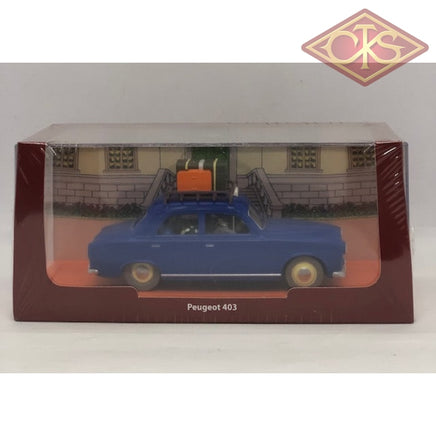 Tintin / Kuifje - Tintin's Cars 1/43 - The taxi of Marlinspike Hall (Peugeot 403) (14cm)