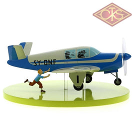 Tintin / Kuifje - Tintin's Plains - Manquette Avion Beechcraft Bonanza A35 (Limited & Numbered) (24cm)